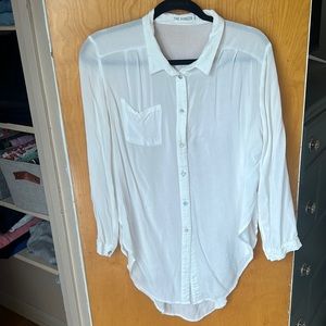 Long Sleeve Button Up Blouse